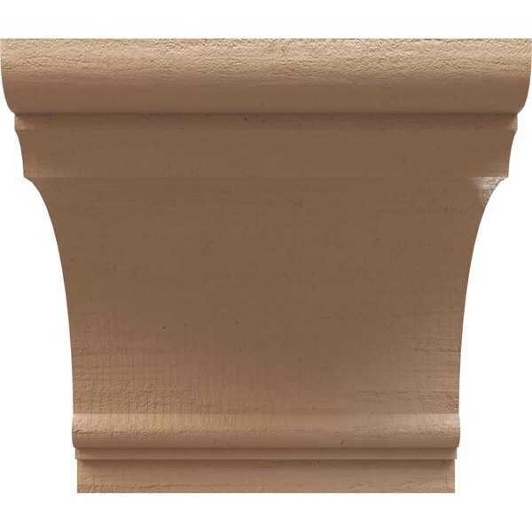 12in. W X 12in. D X 12in. H Series 1 Wide Hughes Rough Cedar Woodgrain TimberThane Corbel, Prmd Tan